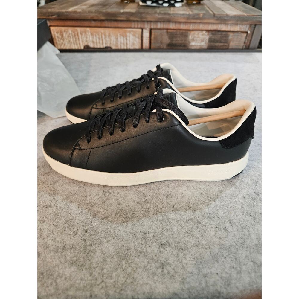 Cole Haan Grandpro Tennis Womens Black Optic White size 9B - Picture 6 of 7